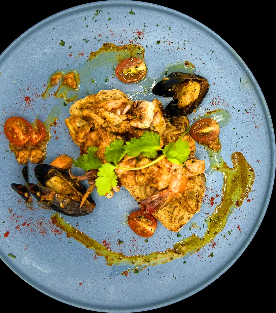 Seafood Crostini