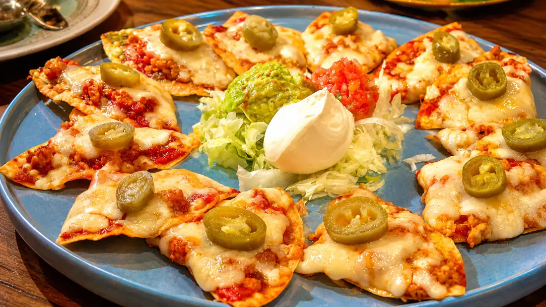 Nachos Con Queso