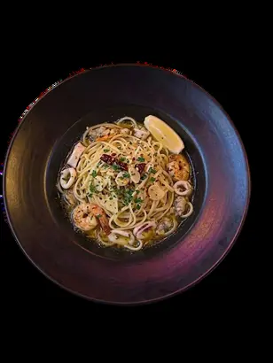 Seafood Aglio Olio
