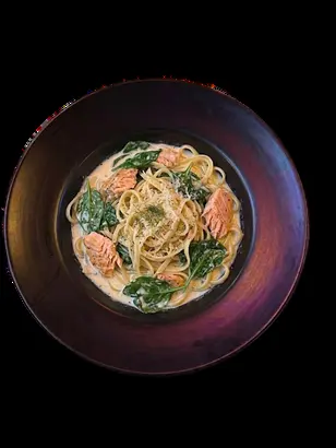 Spinach & Salmon